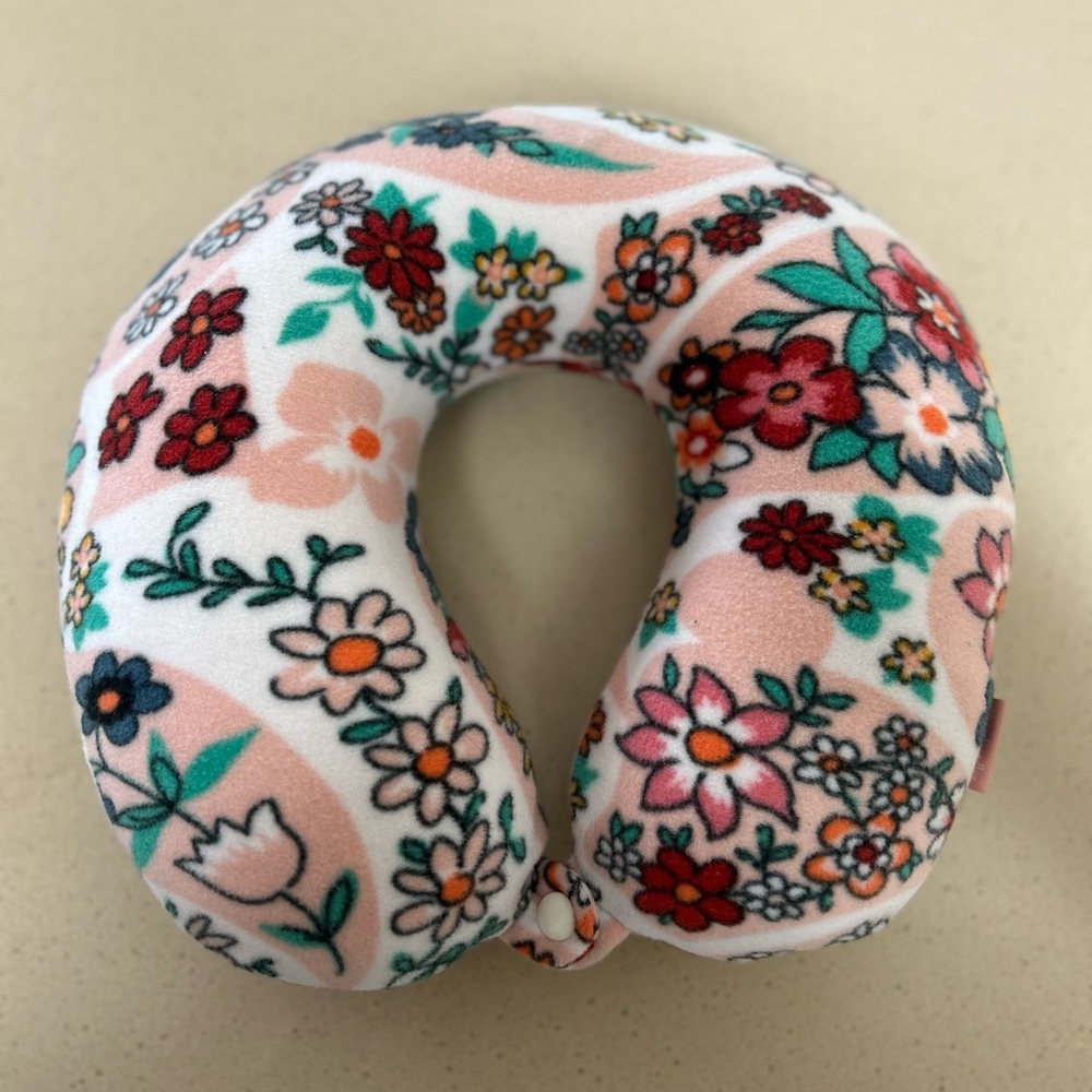 Vera Bradley Floral Neck Pillow - Picture 3 of 5